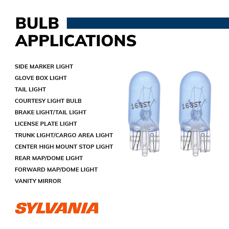 Amazon.com: SYLVANIA - 168 SilverStar Mini Bulb - Brighter